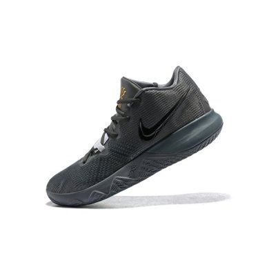 Nike Erkek Kyrie Flytrap Koyu Gri / Siyah / Yeşil Basketbol Ayakkabısı Türkiye - PW0RT28U